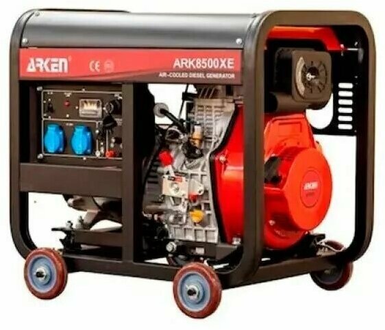 Дизельный генератор Arken ARK 8500 XE 6,5 кВт - фотография № 2