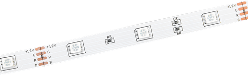 Лента LED 3м LSR-5050RGB30-7,2-IP20-12В, IEK LSR2-3-030-20-3-03 (1 шт.)