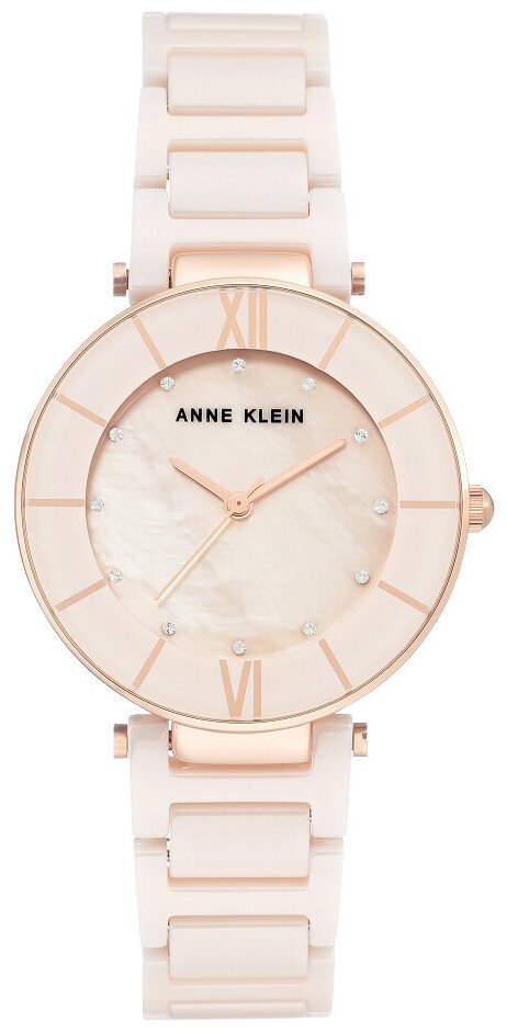 Наручные часы ANNE KLEIN 3266LPRG, золотой, розовый