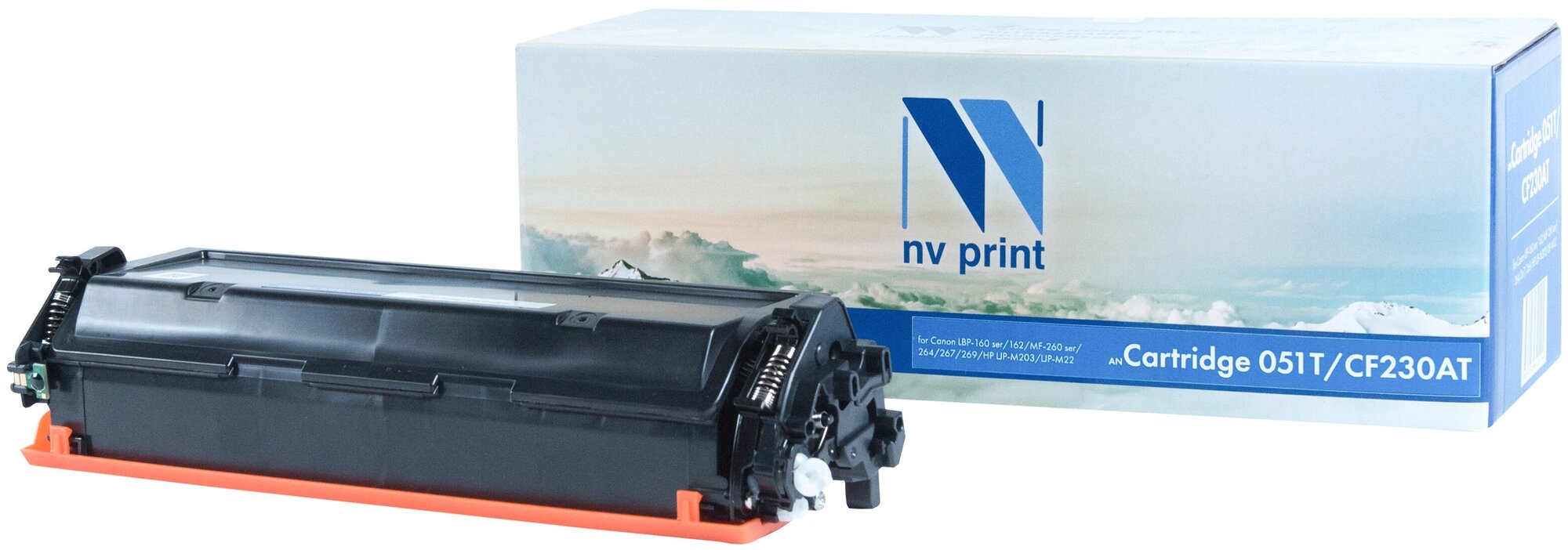 Лазерный картридж NV Print NV-051T, CF230AT для для HP LJ M203, HP LJ M227, CF230A (совместимый, чёрный, 1700 стр.)