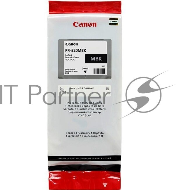 Картридж CANON PFI-320 MBK черный матовый [2889c001] - фото №19