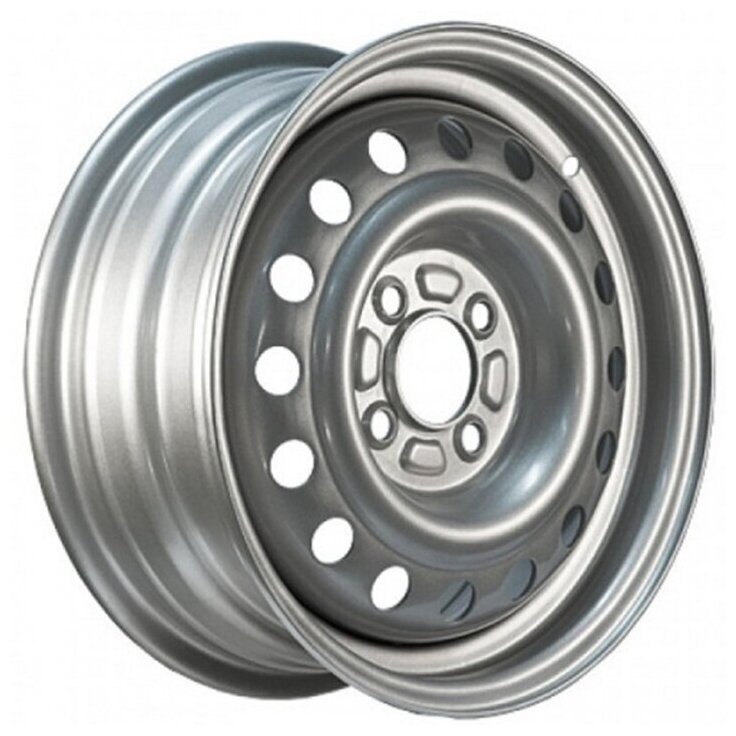 MAGNETTO 14007SAM Диск штампованный R14 5.5J 4x100/57.1 ET45 Magnetto Silver 14007 S AM