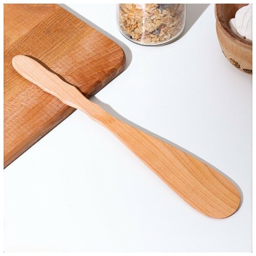 Лопатка кухонная с резной ручкой можжевельник 27 см 700₽