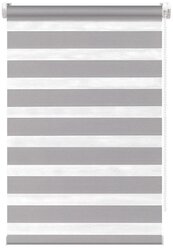 Рулонная штора FixLine BASE День-Ночь 40х160 см, серый
