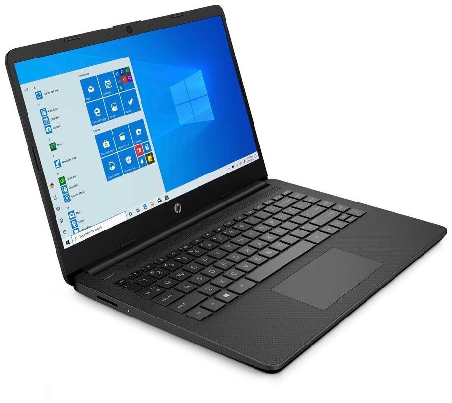 Ноутбук HP 14s-dq3002ur 3E7Y2EA Intel Celeron N4500 11GHz4096Mb128Gb SSDIntel UHD GraphicsWi-FiCam141366x768Windows 10 64-bit