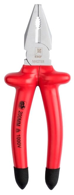 pas-200-mas-in Пассатижи Master 200 мм 1000В Basic Упаковка (5 шт.) EKF - фото №1
