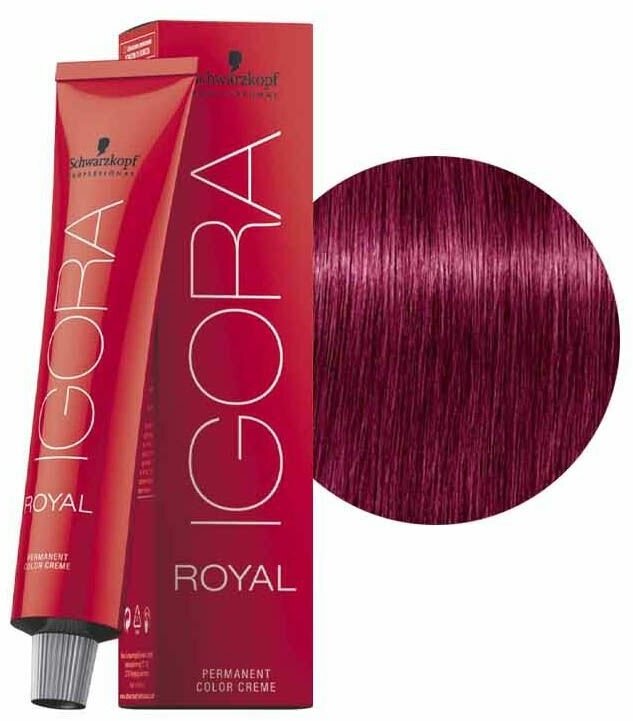 Schwarzkopf Professional Royal крем-краска, 9-98 блондин фиолетовый красный, 60 мл