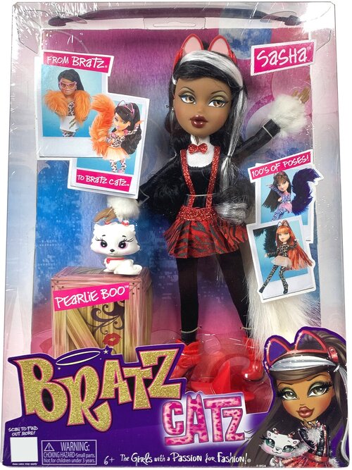 Кукла Братц Саша из серии Кошки кетц 2012 Bratz Catz Sasha