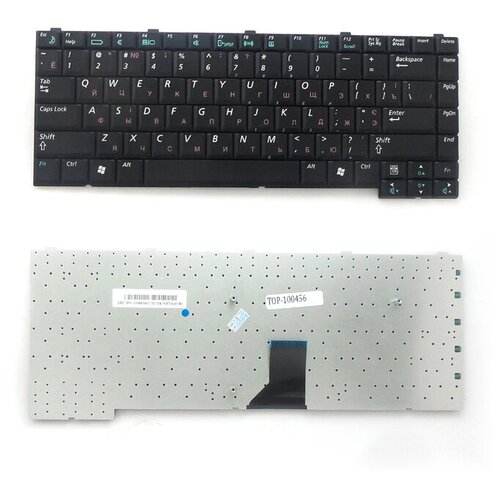 Клавиатура для ноутбука Samsung M40 M45 R50 Series Плоский Enter Черная без рамки BA59-01321D CNBA5901321CB7NE 150000₽