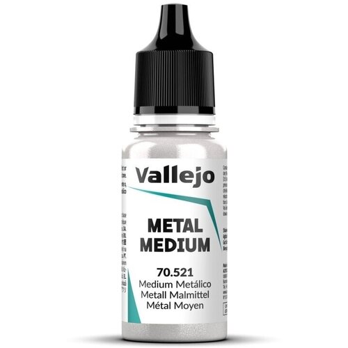 Краска Vallejo серии Model Color - Metal Medium 70521, техническая (17 мл)