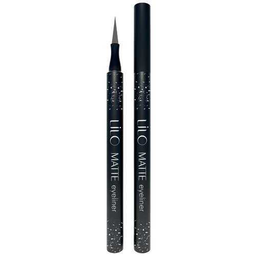 Lilo подводка-фломастер для глаз Matte Liner, оттенок серый