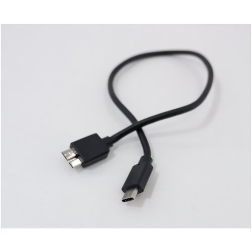 Кабель KS-is USB Type C — USB micro B 3.0 (KS-529-0.3) 30см для SSD диска кабель usb type c micro usb type b 3 0 a ks is ks 529 0 5 вилка вилка скорость передачи до 10 гбит сек черный длина 0 5 метра