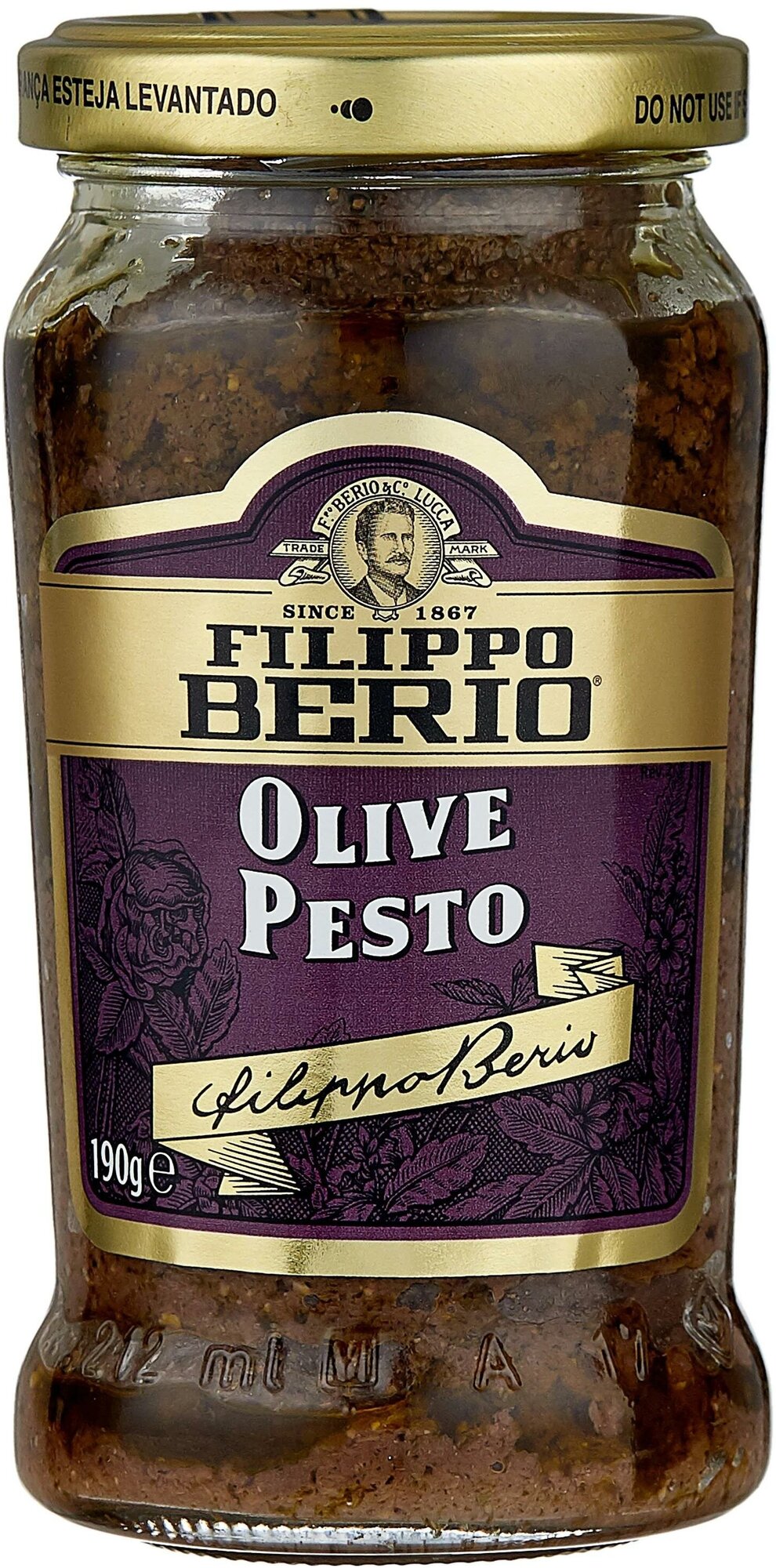 Соус Filippo Berio Песто с маслинами, 190гр