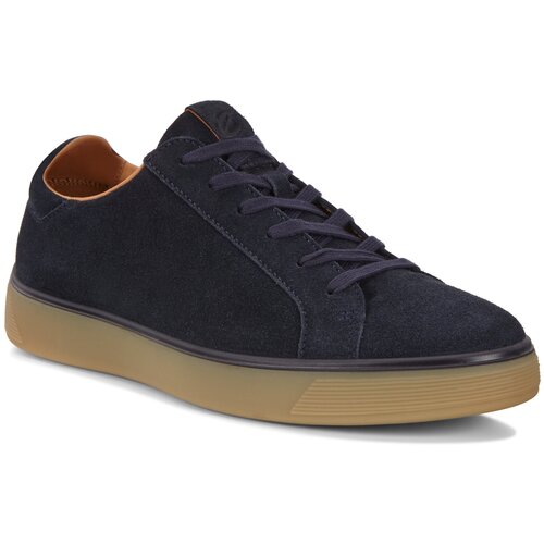 фото Кеды ecco street tray m, темно-синий, 40