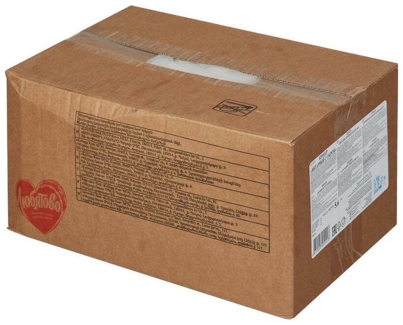 Крекеры Янтарные с сыром Любятово коробка 5.6 кг - фотография № 2