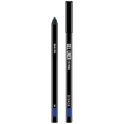 DIVAGE Карандаш для глаз гелевый Gel Liner Eye Pencil, оттенок 04 карандаш для глаз divage gel liner 7 гр