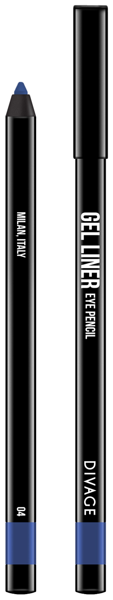 DIVAGE Карандаш для глаз гелевый Gel Liner Eye Pencil, оттенок 04