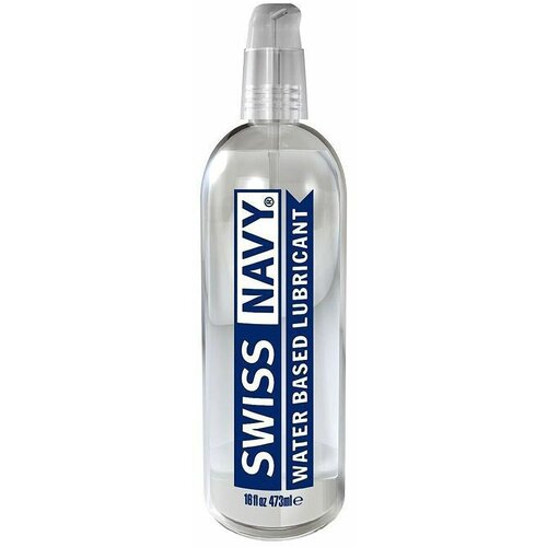 Лубрикант Swiss Navy Water Based Lube на водной основе - 473 мл. гель смазка swiss navy water based lubricant 473 г 473 мл 1 шт