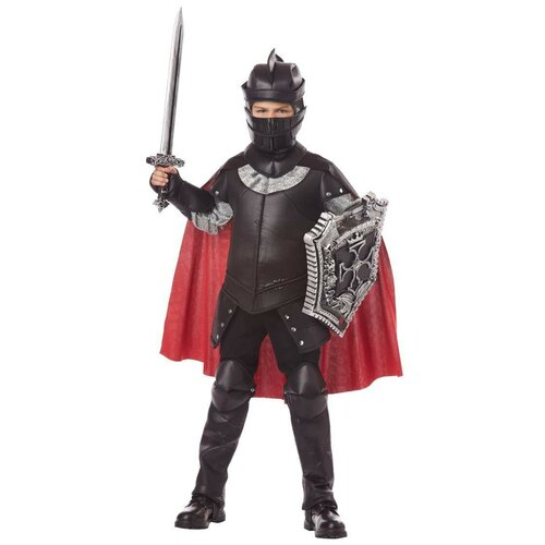 фото Костюм california costumes черный рыцарь 00389, черный/красный, размер m (8-10 лет)