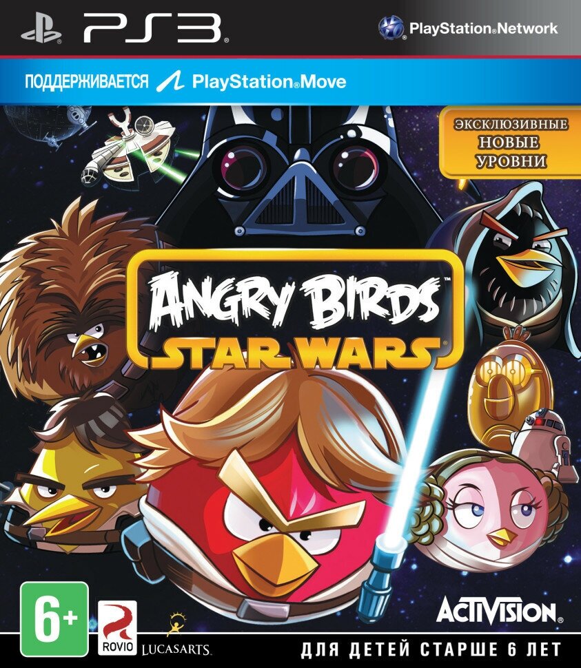 Angry Birds Star Wars (PS3) б/у, Полностью Русский