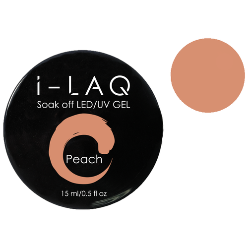 I-LAQ гель Soak Off LED/UV Gel моделирующий камуфлирующий, 15 мл, peach