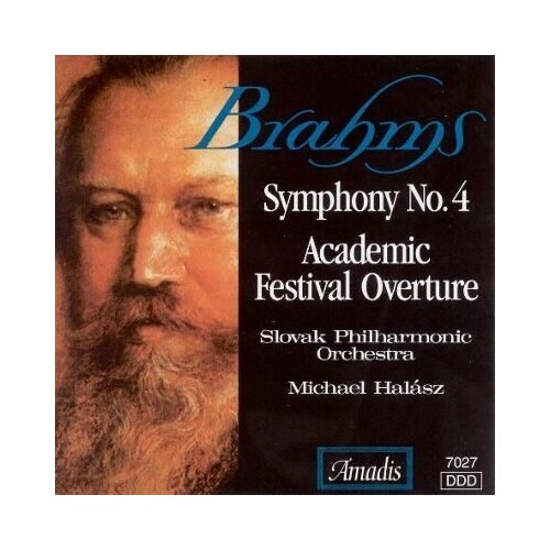 Brahms - Symphony 4 / Academic Festival Overture- < Amadis CD Чехия (Компакт-диск 1шт) v c spanish festival chabrier glinka massenet ravel amadis cd чехия компакт диск 1шт