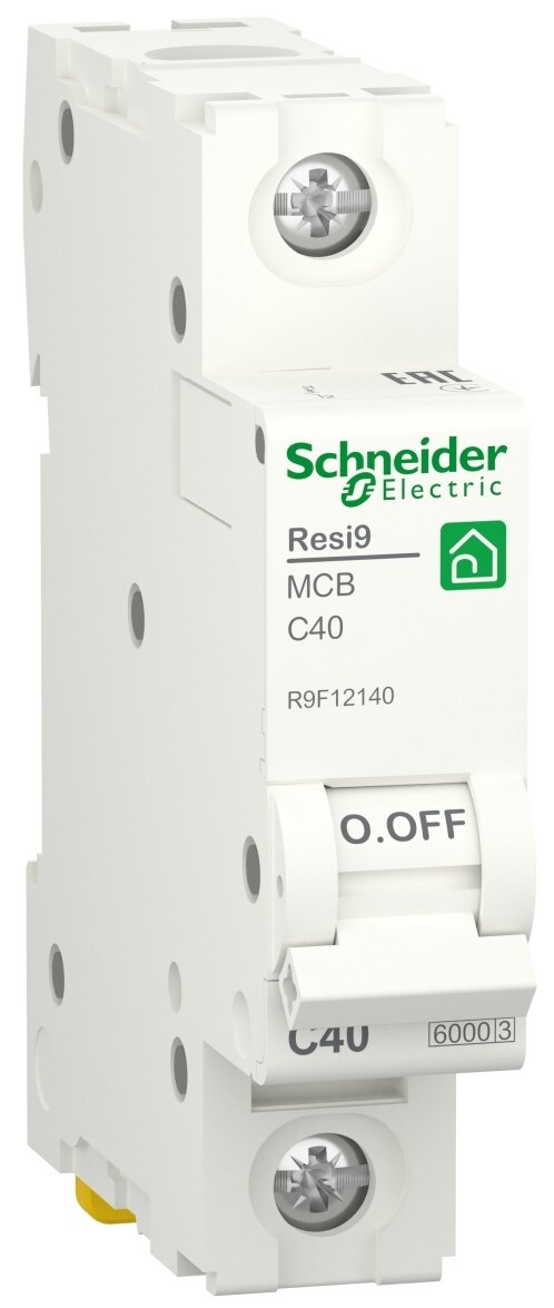 Автоматический выключатель Schneider Electric Resi9 (С) 6 kA