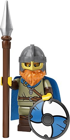 Конструктор LEGO Minifigures Series #20 71027-08 Викинг / Viking (col20-8)