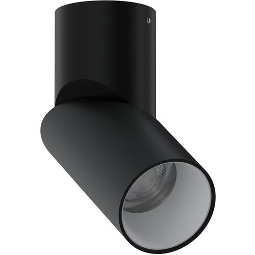 Накладной светодиодный светильник, спот поворотный Ledron CSU0809 Black-White