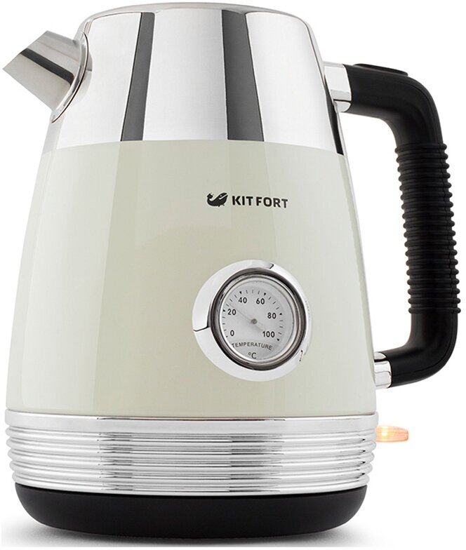 Чайник электрический Kitfort КТ-633-3 бежевый