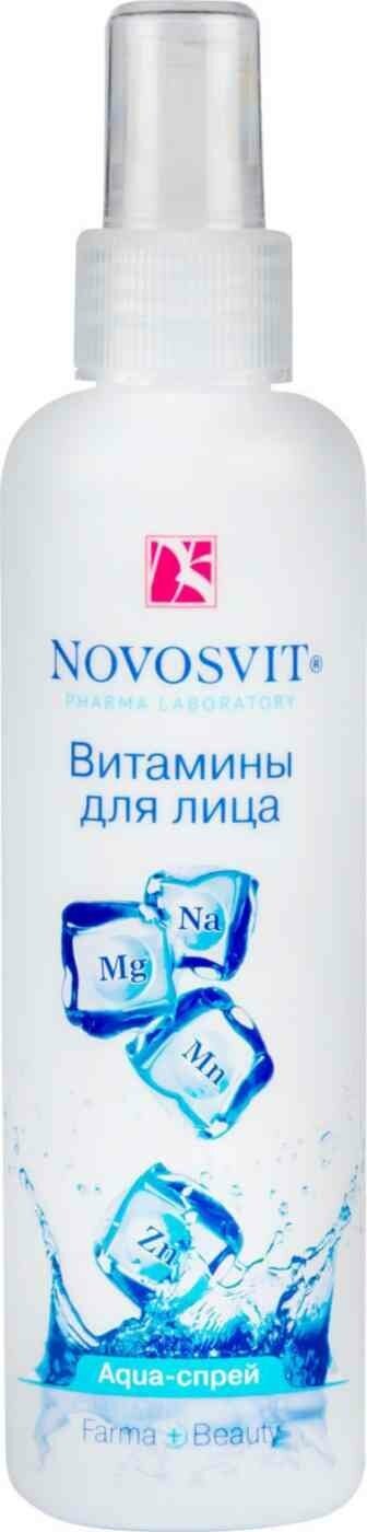 Аква-спрей NOVOSVIT (Новосвит) Витамины для лица 190 мл Народные Промыслы ООО - фото №4