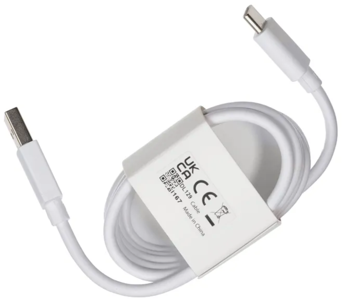 Кабель USB Type-C 8A для Realme (SuperDart Charge), (цвет: Белый)