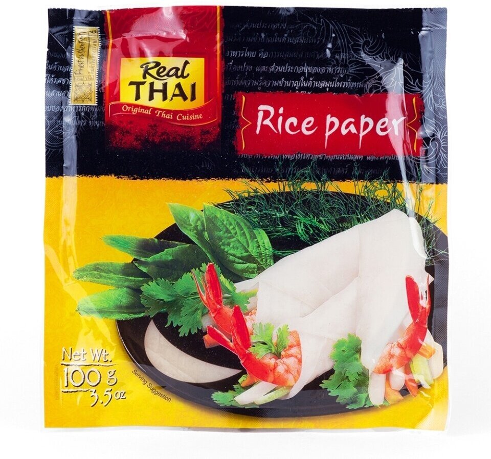 Рисовая бумага Real thai 100г, Таиланд