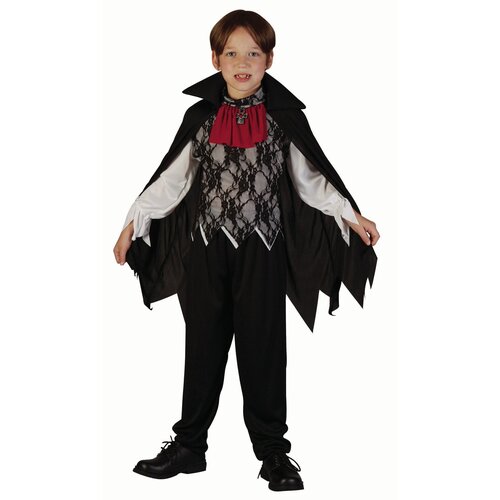 Карнавальный костюм вампира на Хэллоуин для мальчика костюм вампира детский hall 10