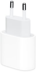 Сетевое зарядное устройство Apple MHJE3ZM/A, белый