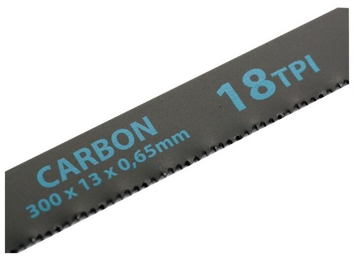 Полотна для ножовки по металлу Gross 300 мм 18TPI Carbon 2 шт 77720