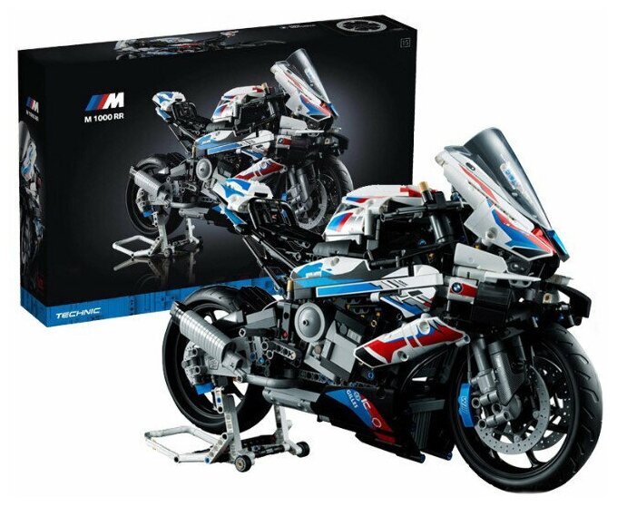 Конструктор Техник Мотоцикл BMW M 1000 RR Lion King 2118 / совместим с Лего Technic 1920 деталей