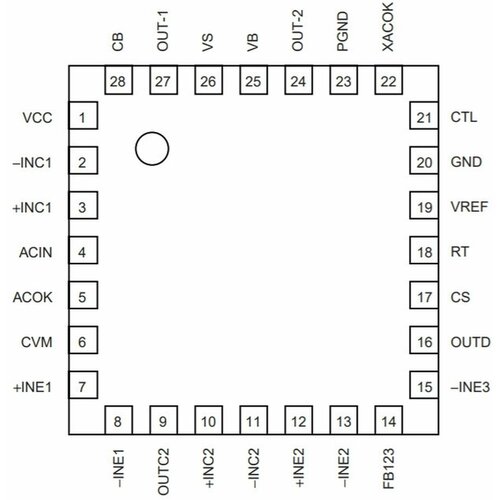 Микросхема MB39A119 24v to 12v 60a dc dc step down converter reducer 24 v to 12 converter dc dc step down module power supply car converter dc dc