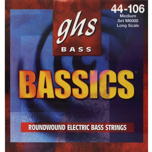 GHS STRINGS L6000 BASSICS Струны для бас-гитары