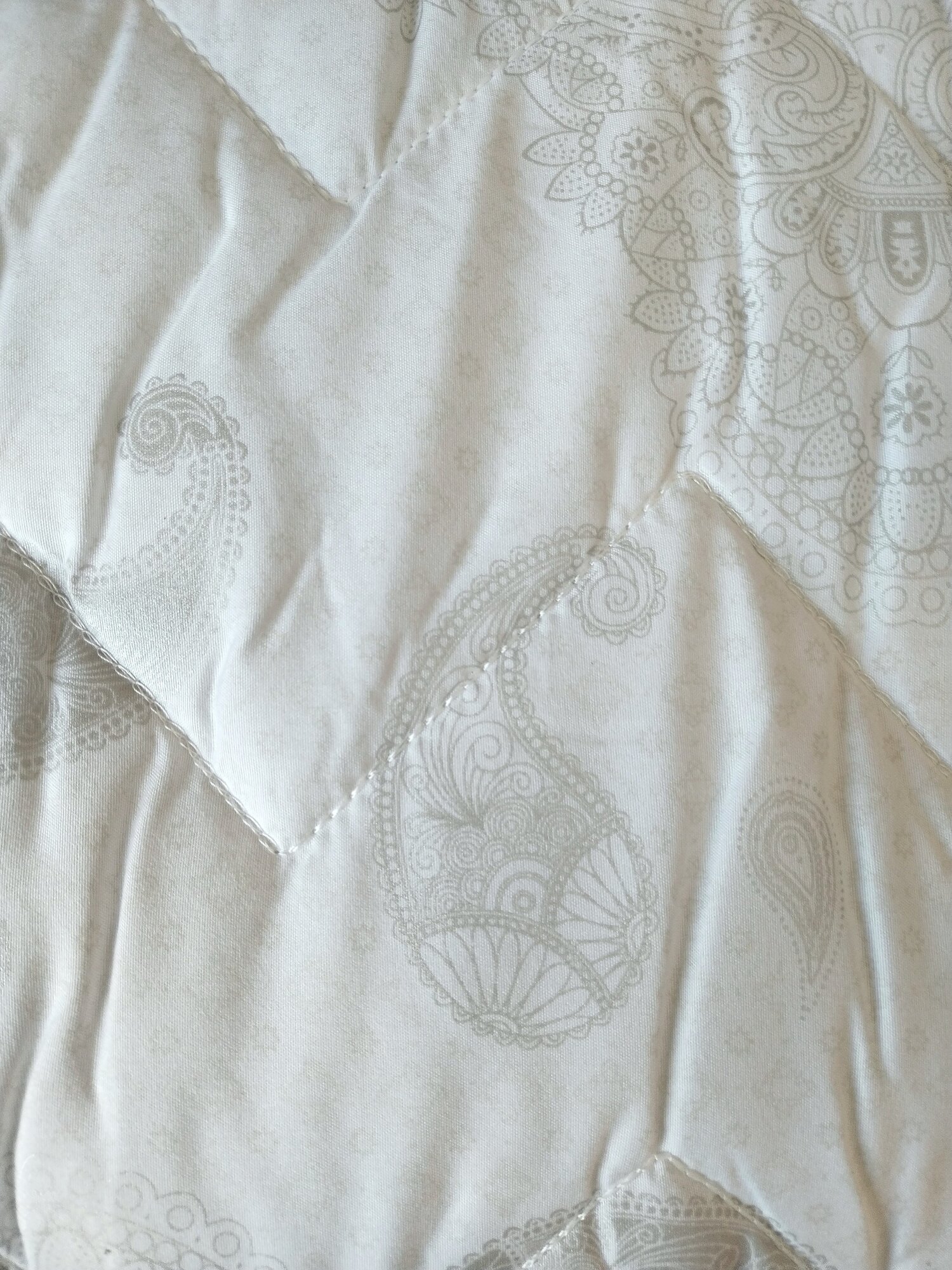 Одеяло Асика Евро размер 200x220 см, наполнитель волокно шелкопряда - фотография № 5