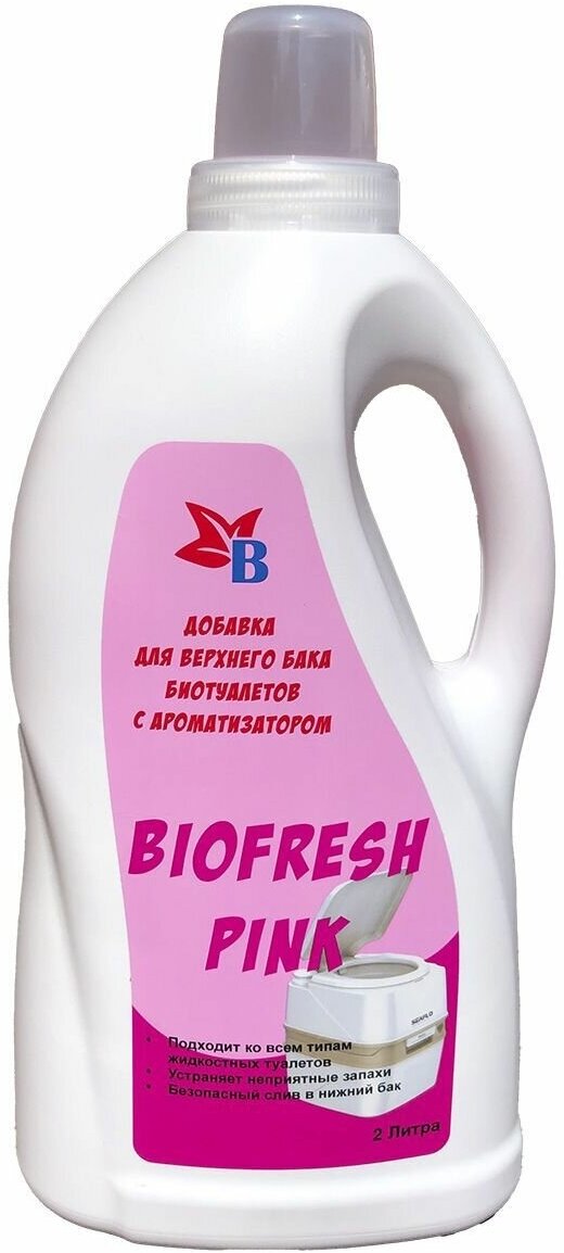 Жидкость для биотуалета BioFresh Pink (БиоФреш Пинк) - фотография № 1