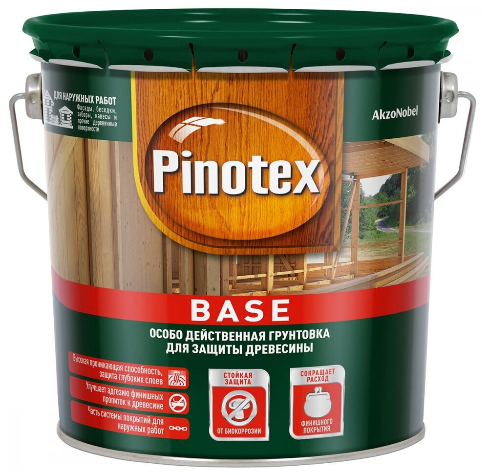 Грунтовка Pinotex BASE 25 л