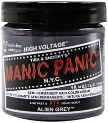 Краситель прямого действия Manic Panic High Voltage Alien Grey серый оттенок, 118 мл