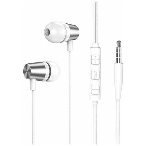 Наушники вкладыши DEPPA Alum Mini серебряный 44184 47000₽