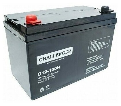 Аккумуляторная батарея Challenger G12-100H 12В 100 А·ч
