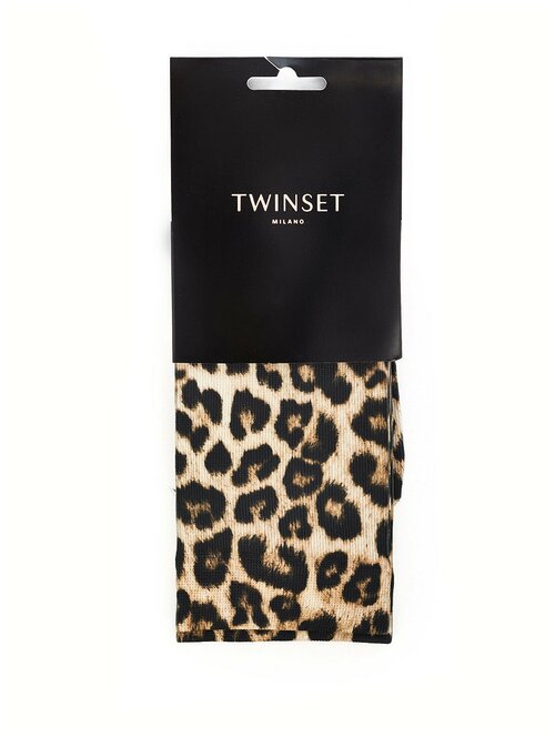 Носки Twinset Milano, размер OneSize, коричневый