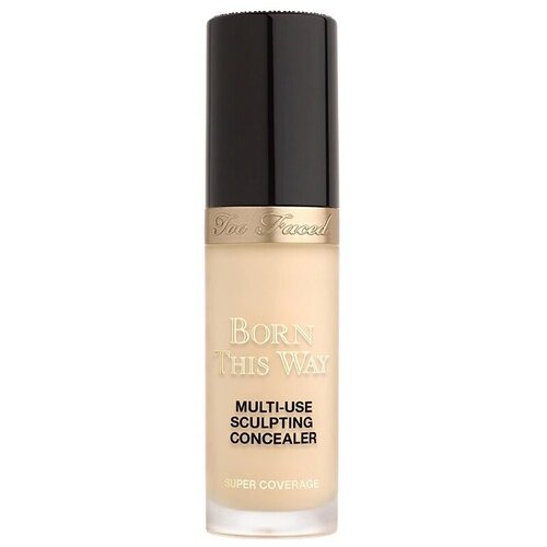 Too Faced Консилер Born This Way Super Coverage Concealer, оттенок vanilla too faced born this way super coverage multi use sculpting concealer 15ml almond