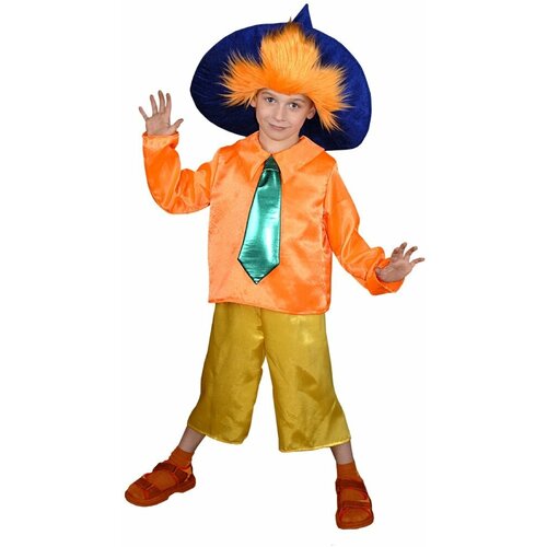 Карнавальный костюм Незнайки для мальчика (15487) 128 см карнавальный костюм детский незнайка