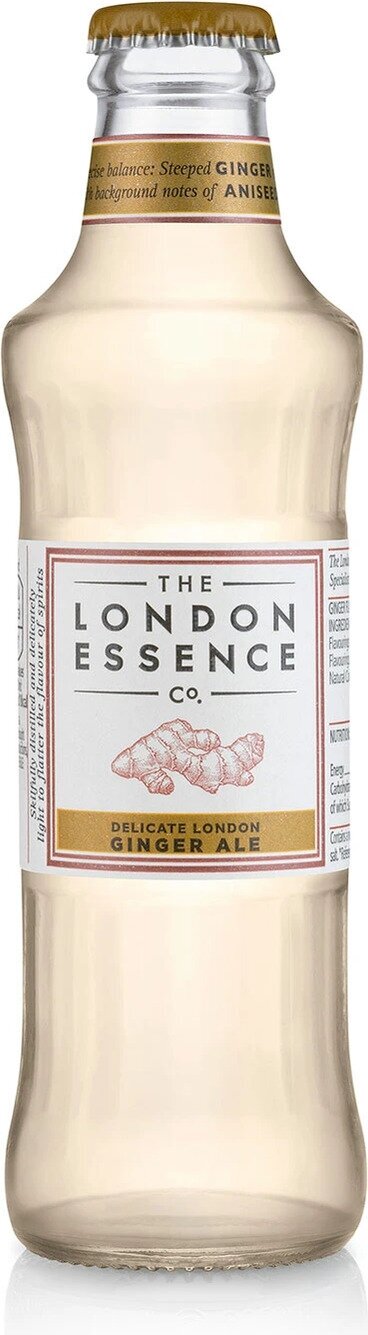 Тоник London Essence Delicate London Ginger Ale Джинжер Эль, безалкогольный, сильногазированный, 200 мл