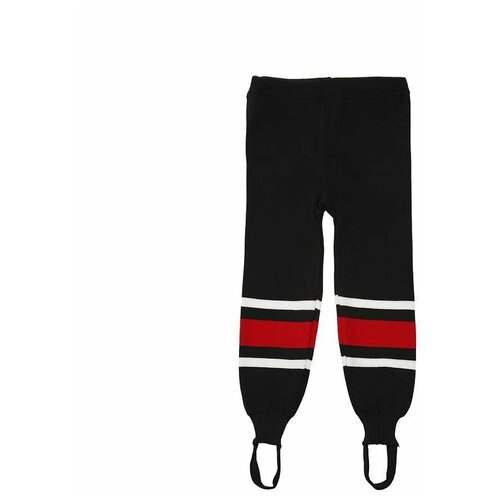 Рейтузы хоккейные Fastran, размер 7, красный, черный